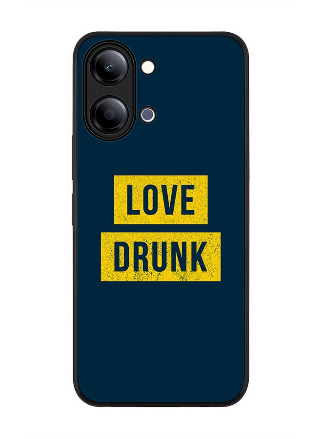 Stylizedd For vivo Y21 / Y11 Case,Slim fit Camera Protection, Shockproof Thin Phone cover  - LoveDrunk - Image 1