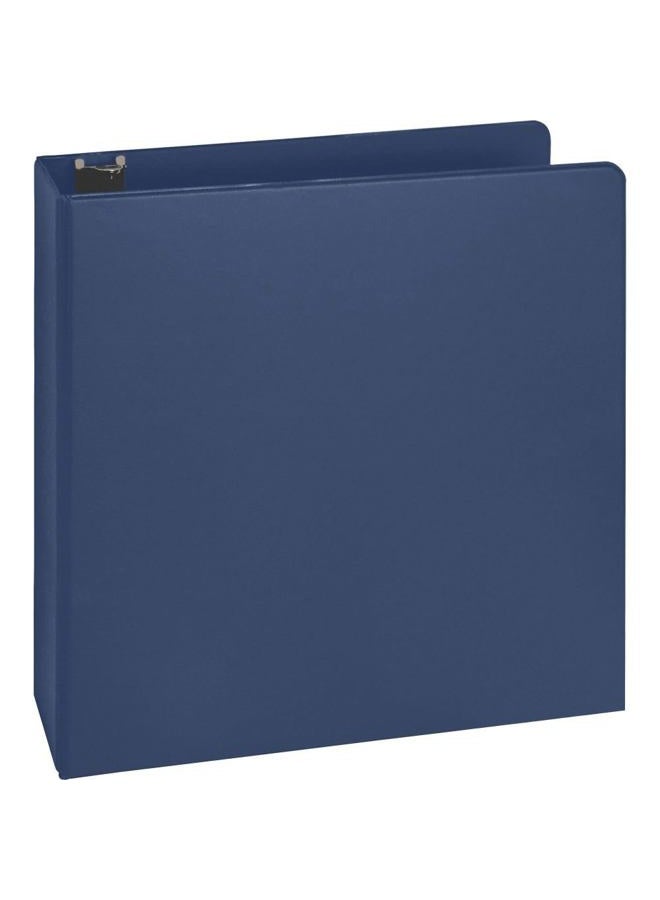 2-Inch Round Ring Binder with Pockets - Dark