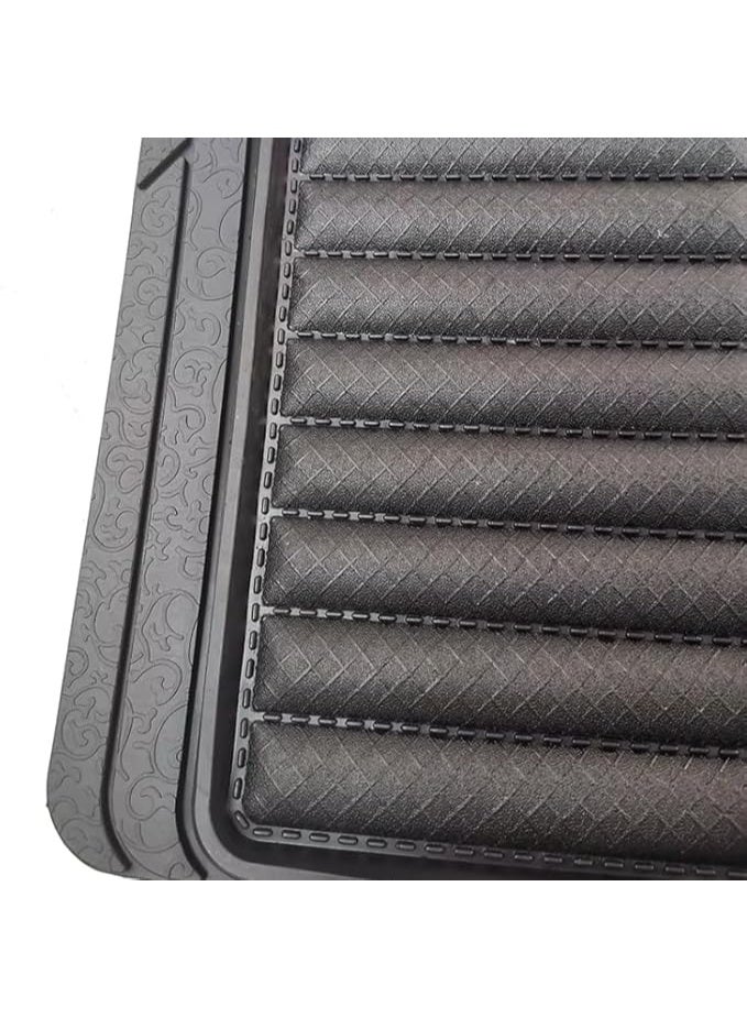 دواسات سيارة رابر (مطاط) عالمية - تصميم 3D فائق الجودة - طقم 3 قطع - مقاومة للمياه وحماية كاملة لجميع أنواع السيارات - Image 5