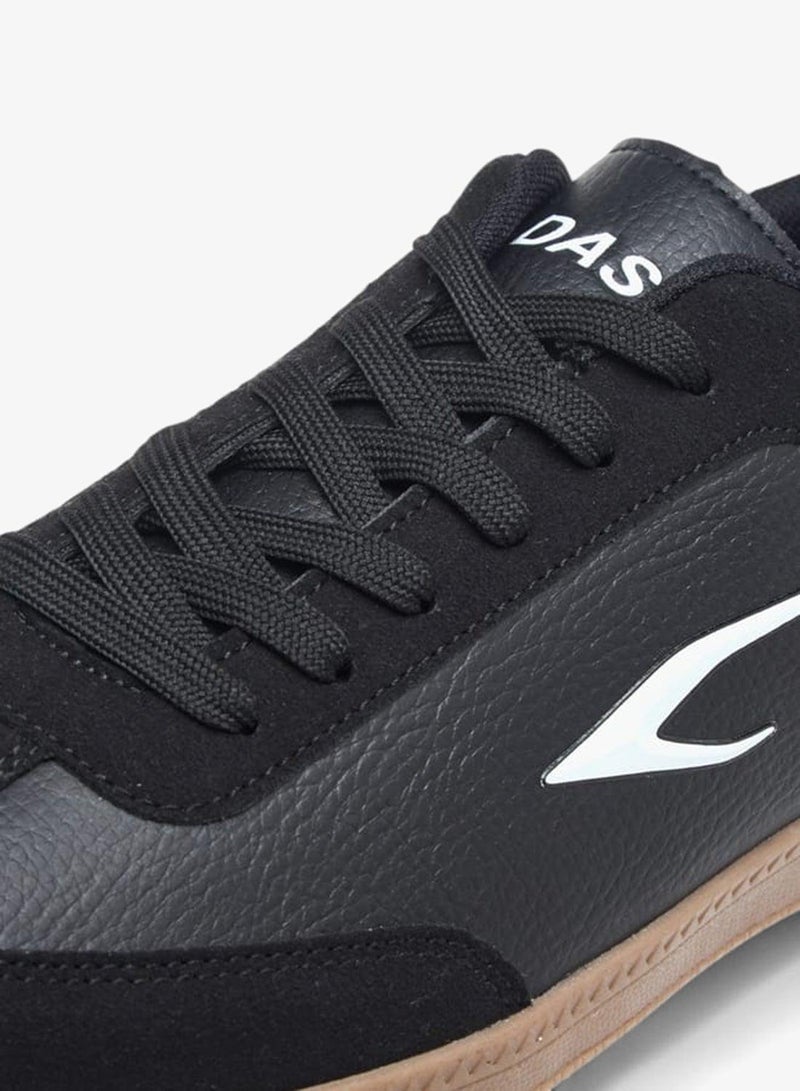 Dash Men Panelled Sneakers with Lace-Up Closure - Image 4