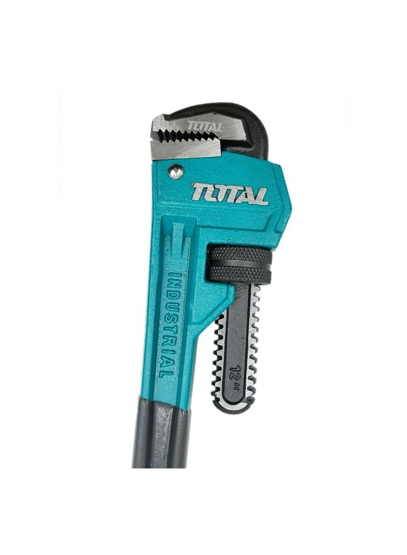 TOTAL T0TAL Pipe Wrench 12 300mm Single Sided Drop Forged Pipe Wrench Max. Clamping Diameter 42mm THT171206  - Image 3