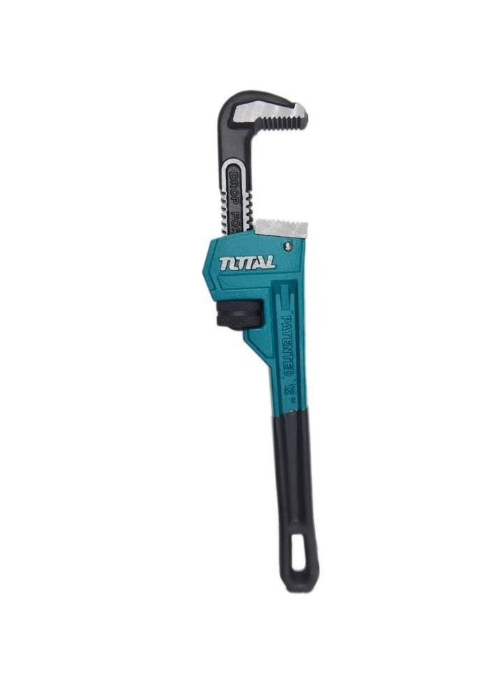 TOTAL T0TAL Pipe Wrench 12 300mm Single Sided Drop Forged Pipe Wrench Max. Clamping Diameter 42mm THT171206  - Image 4