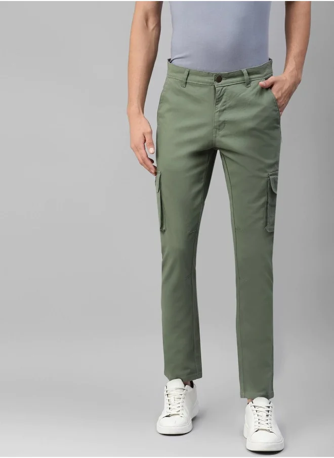 هوبرهولمي Sage Green Pants For Men