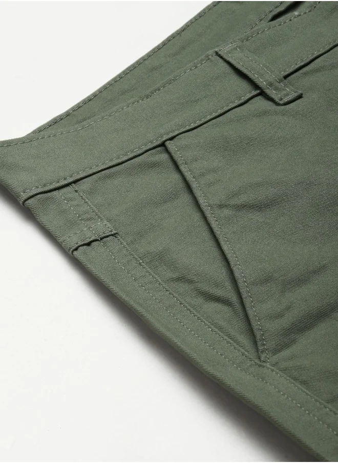 هوبرهولمي Sage Green Pants For Men