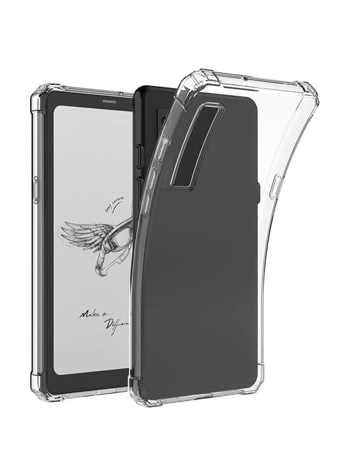 General Compatible with Onyx Boox Palma 6.13 inch Tablet Clear Case,Ultra Clear Soft Flexible Transparent TPU Skin Bumper Boox Palma Back Cover Shell  - Image 1