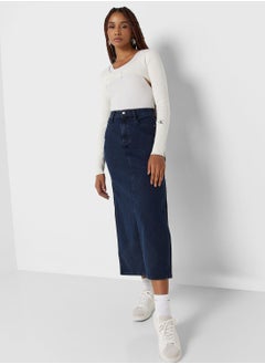 Calvin Klein Jeans Button Detail Crop Cardigan  - Image 4