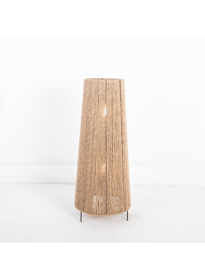 تبس هوم لمب مصباح أرضي بوهو بني 80x25 سم - Image 3