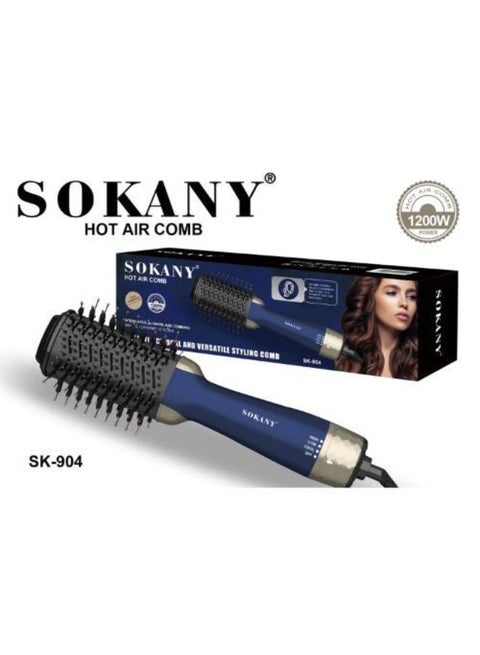 SK-904 1200W Hair Dryer Brush