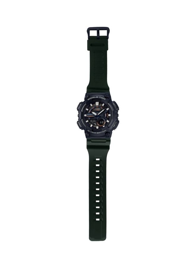 كاسيو ساعة أنالوج/رقمية مقاومة للماء AEQ-110W-3AVDF - Image 5