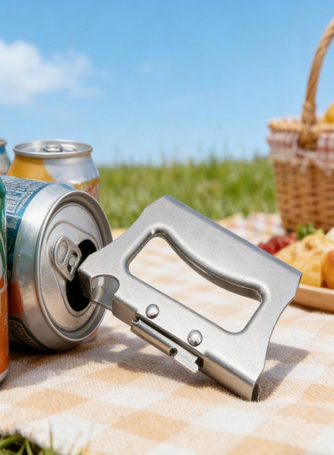 NAMOARLY Japanese Can Opener Manual Stainless Steel Portable Bottle Opener Multi-function Kitchen Tool for Home and Outdoor Use - Image 3
