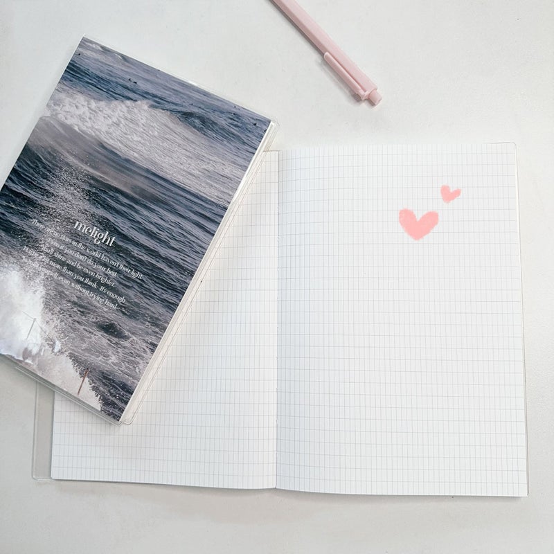 South Korea Wannathis Small Fresh Rubber Cover A5 Hand Ledger Melight Notepad Notebook Ins Diary - Image 2