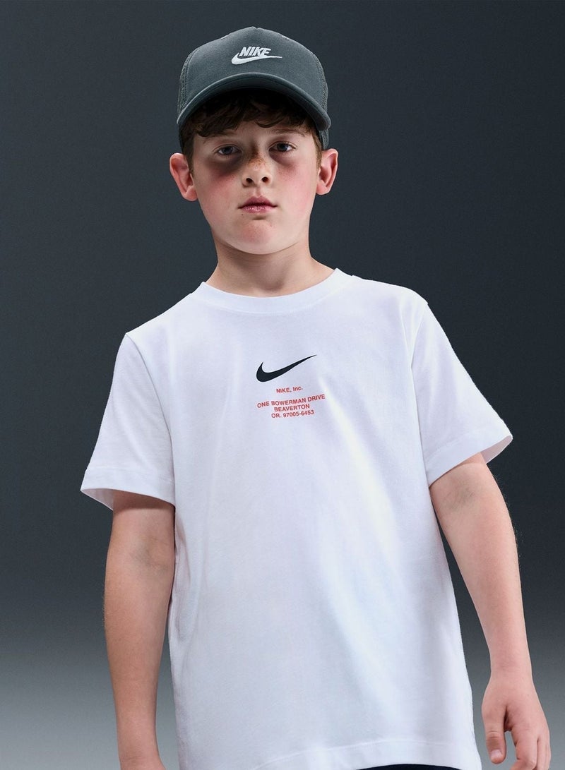 نايكي تيشيرت رياضي نيو سيلاندرز بقصة عادية - Image 1