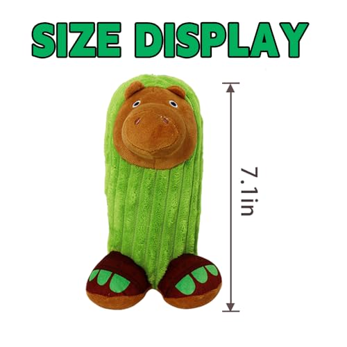TBKETR Italian BrainrotTung Tung Tung Sahur Plushies Toy 71inch for Fans Gift Soft Stuffed Animal Pillow for Home Kids Bedroom Decor Birthday Christmas Choice for Boys Girls Hippo Cactus - Image 5