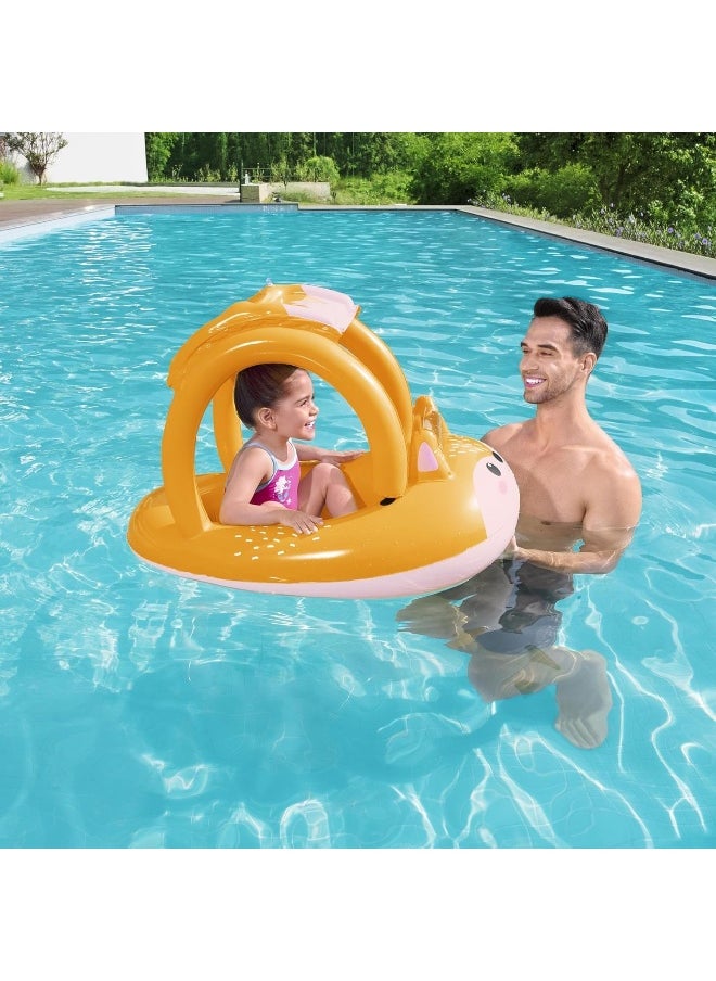 Bestway مقعد أطفال Uv Care بفضل الثعلب 94x66 سم  - Image 2