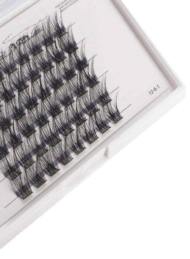 Bodermincer D Curl Wide Cluster Eyelash Extension Eyelashes Individual Eyelash Extension Eyelashes Bunches Home Eyelash Extension (18mm) - Image 1
