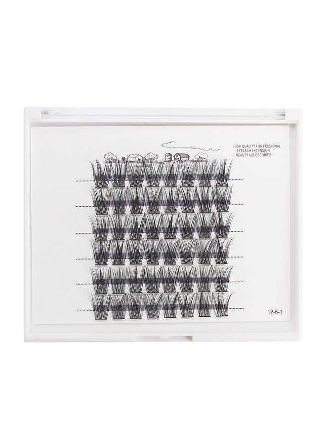 Bodermincer D Curl Wide Cluster Eyelash Extension Eyelashes Individual Eyelash Extension Eyelashes Bunches Home Eyelash Extension (18mm) - Image 5