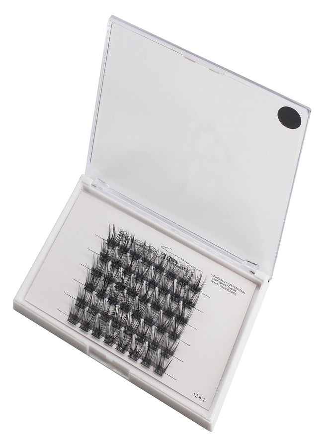 Bodermincer D Curl Wide Cluster Eyelash Extension Eyelashes Individual Eyelash Extension Eyelashes Bunches Home Eyelash Extension (18mm) - Image 3