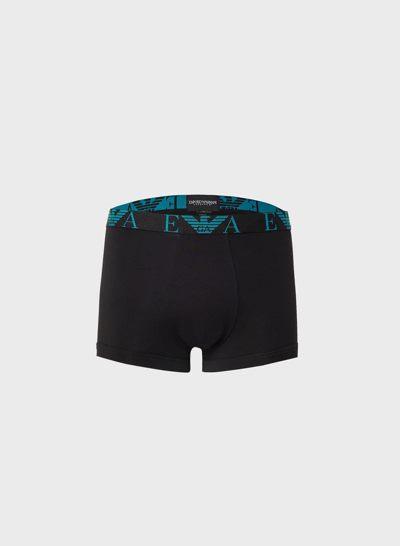 امبوريو ارماني 3 Pack Logo Band Boxers
