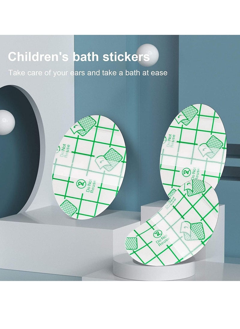 Gonice Baby Waterproof Ear Stickers, Baby Waterproof Ear Protector, Newborn Ear Protection（30 Pack）  - Image 3