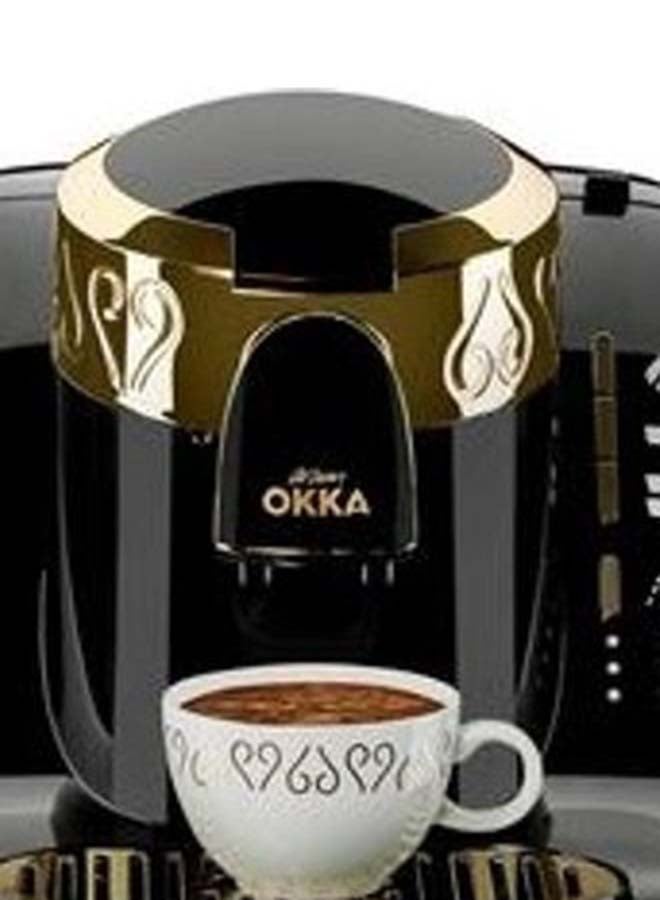 أرزوم ماكينة تحضير القهوة التركية من أوكا 0.8 L 710.0 W OK008 أسود/ذهبي - Image 3