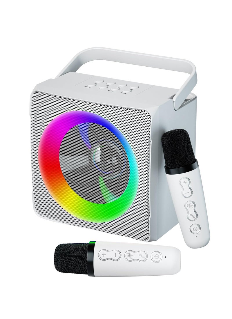 SDRD SD-508 New Karaoke Home KTV Outdoor Portable Bluetooth speaker with Dual Wireless Microphones  - Image 1