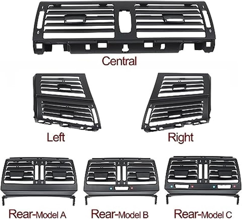 QASULER AC Vent Outlet Cover for BMW X5 X6 - Image 4