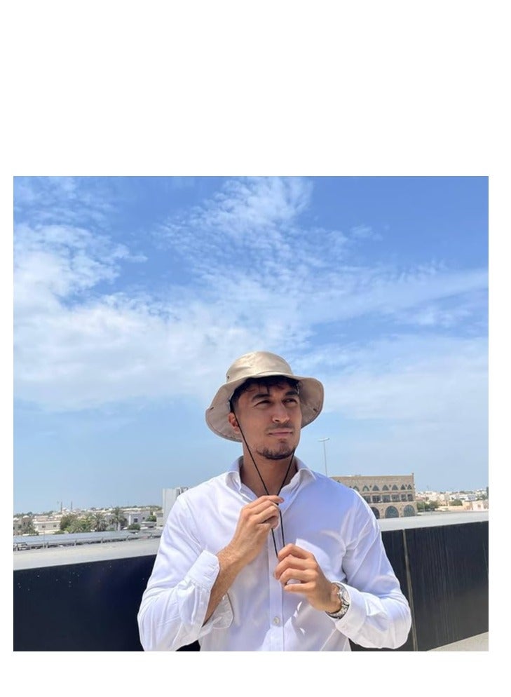 Jinou Bucket Hat Made With Premium Quality Polyester and Cotton, Sun Hat For Men & Women - Image 2