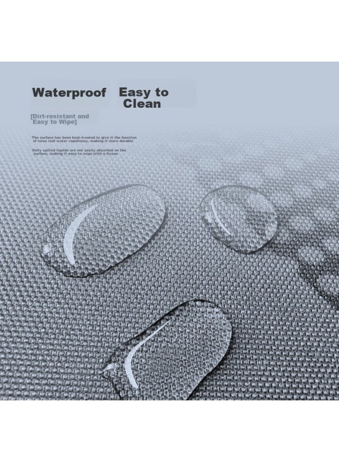 Lesailes Feidun Lesailes Waterproof Nylon Textured Mouse Pad, Waterproof Wear-resistant Smooth Computer Desk Pad Gaming Mat, Waterproof Mat, Medium Size Muying 4th Generation 460*400*4mm - Image 3
