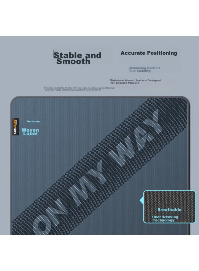 Lesailes Feidun Lesailes Waterproof Nylon Textured Mouse Pad, Waterproof Wear-resistant Smooth Computer Desk Pad Gaming Mat, Waterproof Mat, Medium Size Muying 4th Generation 460*400*4mm - Image 4