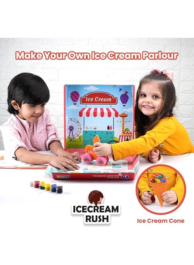 سمارتيفيتي مجموعة أنشطة كرنفال الألوان من سمارتيفيتي للأطفال من عمر 3 إلى 5 سنوات | 5 أنشطة ممتعة في 1 - تجربة قوس قزح، نظارات ملونة، أحجية، والمزيد - Image 4