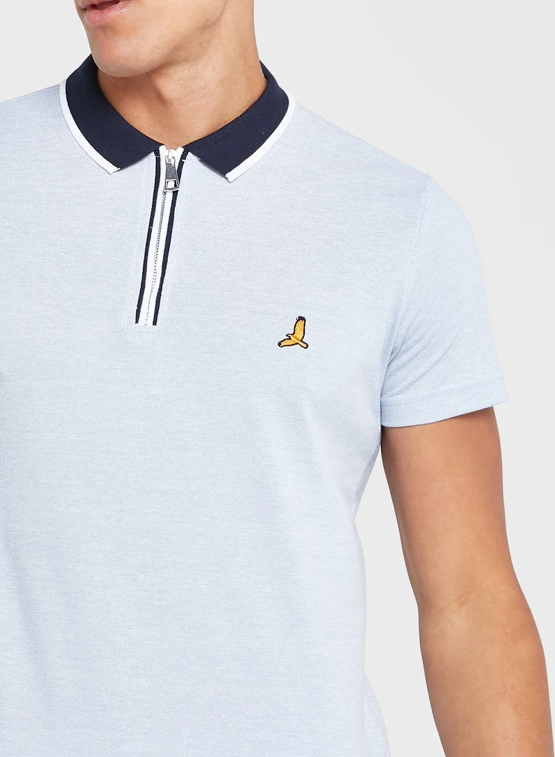 BRAVE SOUL Brave soul Logo Polo Shirt