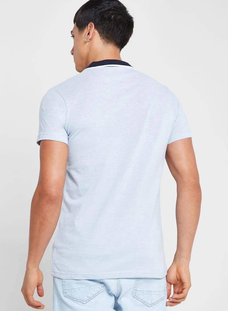 BRAVE SOUL Brave soul Logo Polo Shirt