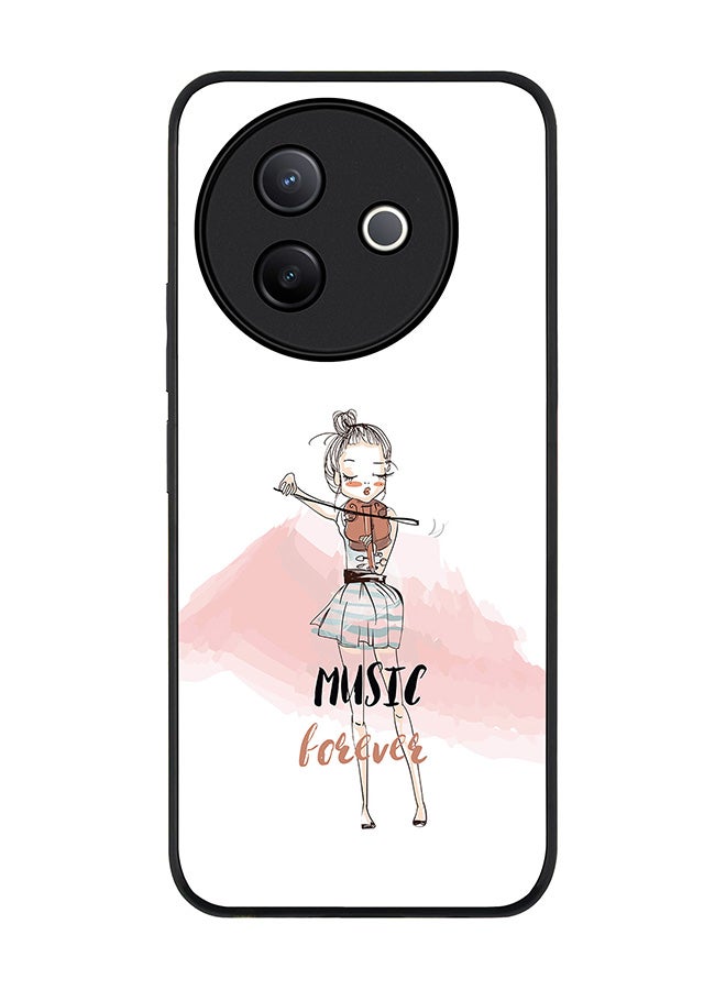 Stylizedd For Vivo Y39 5G / vivo Y300i 5G Case,Slim fit Camera Protection, Shockproof Thin Phone cover  - Music Forever - Image 1