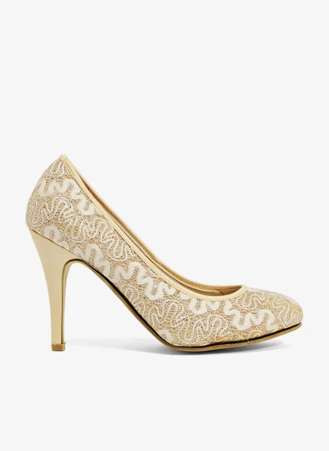 Spot-On Heeled Pump