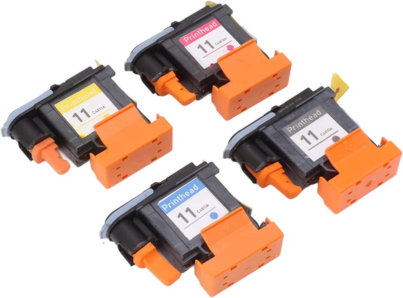 كلاراكو رأس طباعة بديل لطابعة HP Designjet 100 110 111 500 510 800 813 850 من Klarako، مكون من 4 قطع. - Image 4