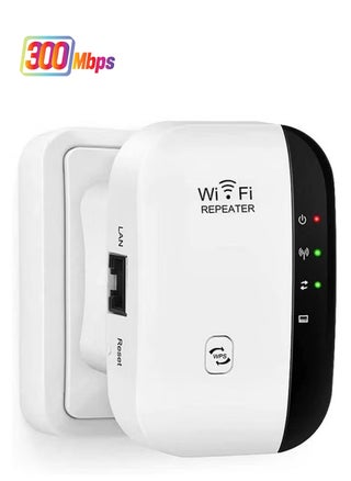 WiFi Extender，Network Range Booster, 2.4G Internet Amplifier fibre extender, 300Mbps Repeater Wireless Signal Blast, Full Coverage Network Booster Supports Repeater/AP - pzsku/Z114ADCBBD6610C66E5BBZ/45/1741093528/8b92cb53-1ebd-496d-89ba-01b60ff1e3bc