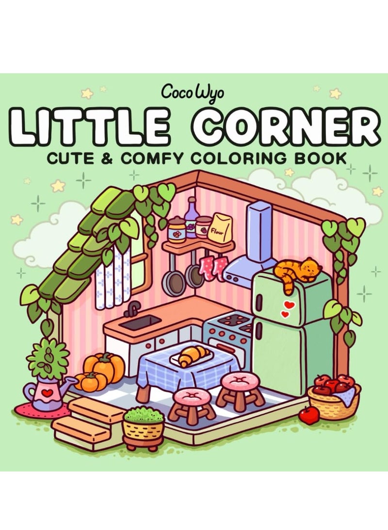 General Little Corner: Mindfulness Coloring Book for Adults & Teens – Whimsical Nordic Cozy Spaces with Super Cute Hygge Designs, Stress-Relieving Art Therapy (Cozy Spaces Series)  - Image 1