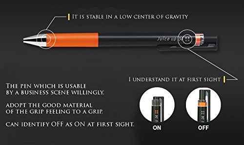Stationery JP Pilot juice up 03 Retractable Gel Ink Pen, Hyper Fine Point 0.3mm, Black Ink, 5-Pack, Sticky Notes Value Set - Image 2