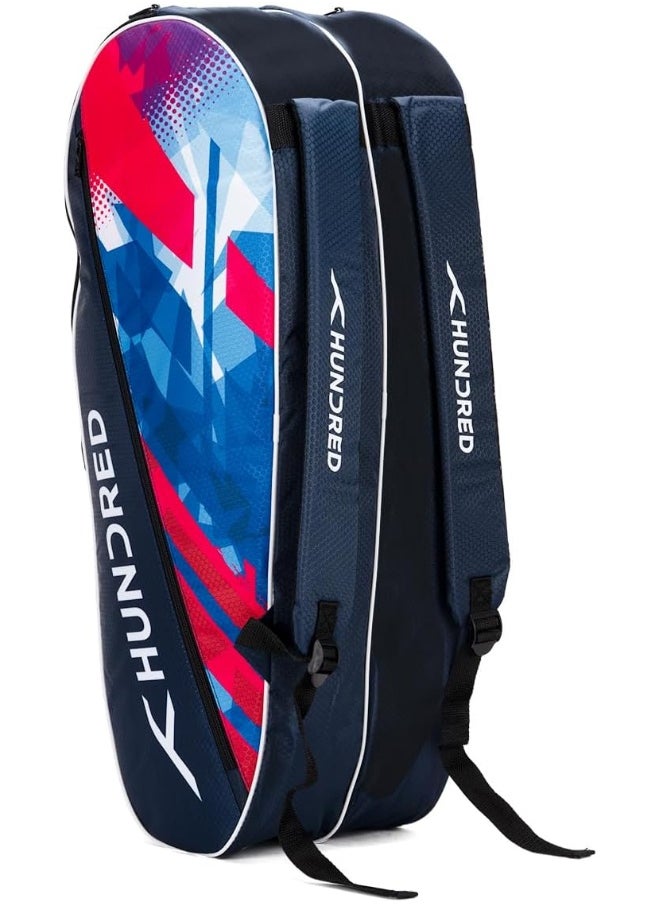 Ideal Badminton And Tennis Racquet Kit Bag (Navy) 