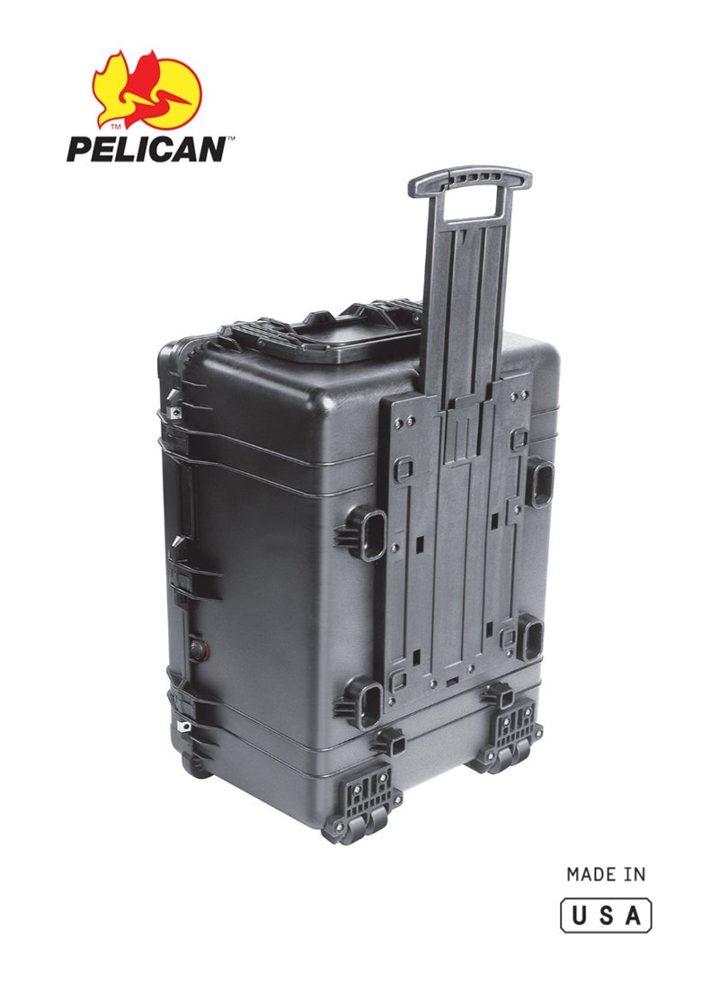 Pelican 1630 Protector Wheeled Case (No Foam), Black, IP67 Waterproof Hard Case - Image 3