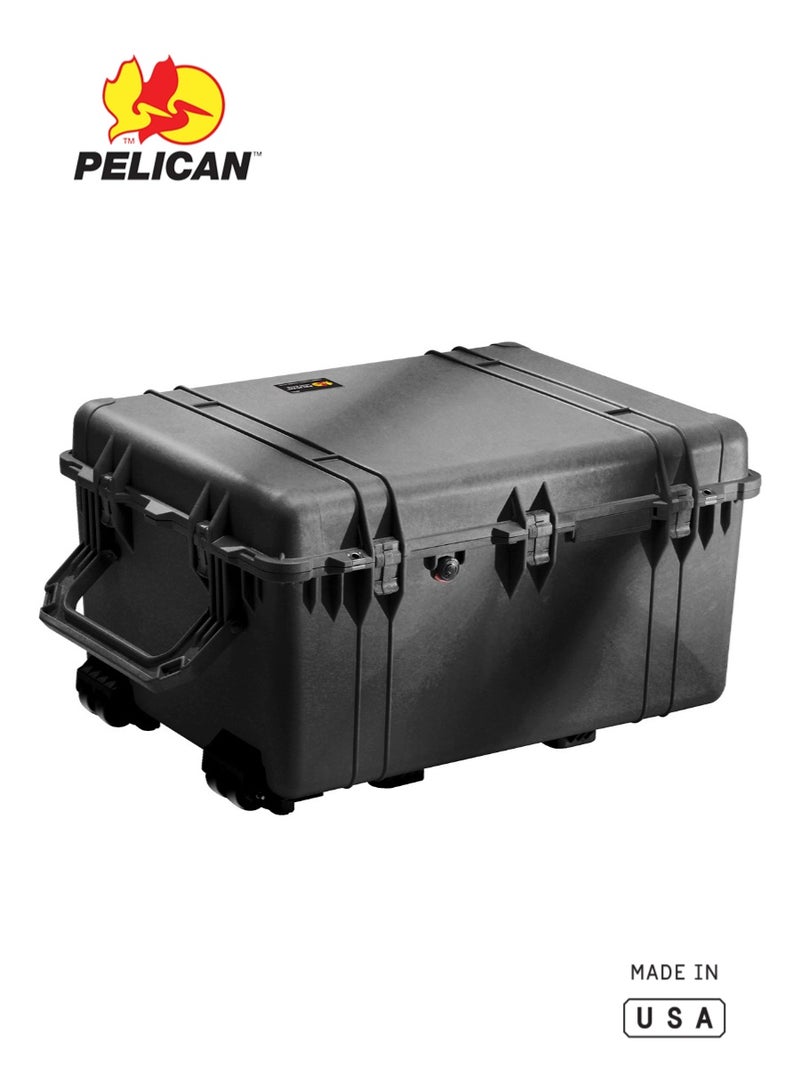 Pelican 1630 Protector Wheeled Case (No Foam), Black, IP67 Waterproof Hard Case - Image 1