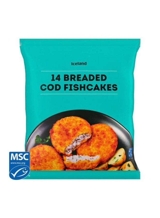 Cod Fishcakes, Breaded - 700g, UK