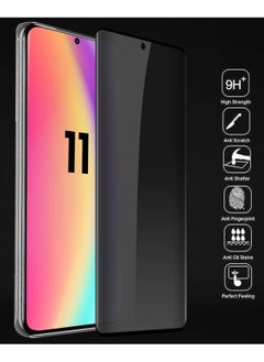 Generic For Motorola G85 Privacy Screen Protector Tempered Glass [Fingerprint Compatible], Scratch-Resistant, Anti Spy,Privacy Protector for Motorola G85 （Black，1 Pack）  - Image 3