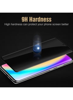 Generic For Motorola G85 Privacy Screen Protector Tempered Glass [Fingerprint Compatible], Scratch-Resistant, Anti Spy,Privacy Protector for Motorola G85 （Black，1 Pack）  - Image 4