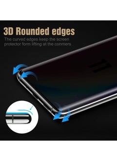 Generic For Motorola G85 Privacy Screen Protector Tempered Glass [Fingerprint Compatible], Scratch-Resistant, Anti Spy,Privacy Protector for Motorola G85 （Black，1 Pack）  - Image 5