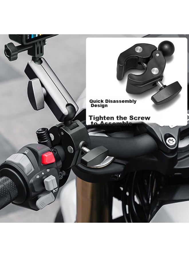 Odd Leaves Qiyexingying Bracket Mounting Base, Suitable For Insta360 Go3s Thumb Camera Go 3s, Sports Go3s Handlebar Clamp Accessories, Motorcycle And Electric Bicycle - Image 4