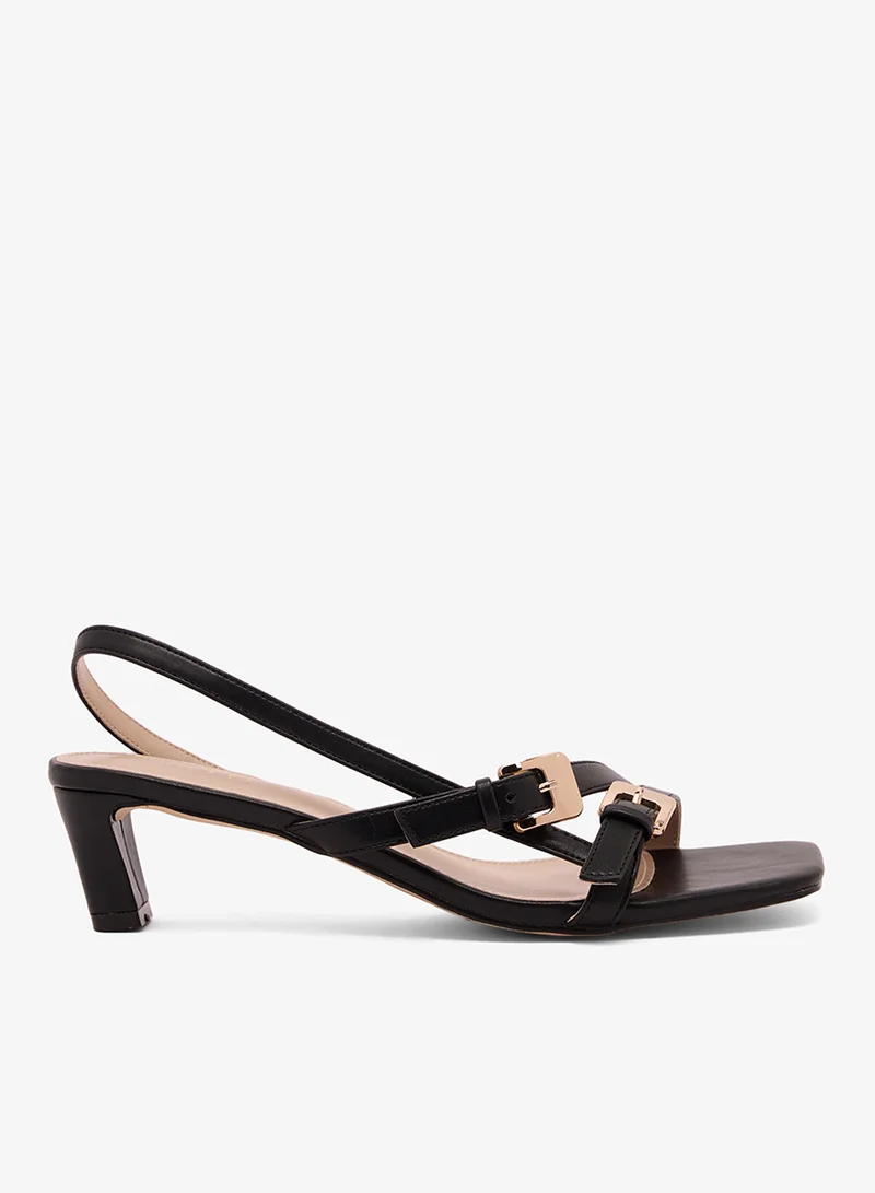 ريد Sling Back Heeled Sandals