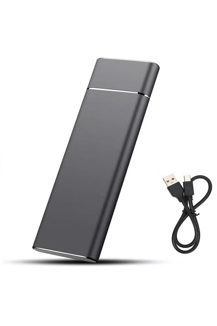 64GB External Hard Drive,Large Capacity Ultra Slim Portable Hard Shockproof Anti-Drop Drive External USB 3.1 Storage Compatible for PC, Desktop, Laptop, Harddrive (Black) - Image 1