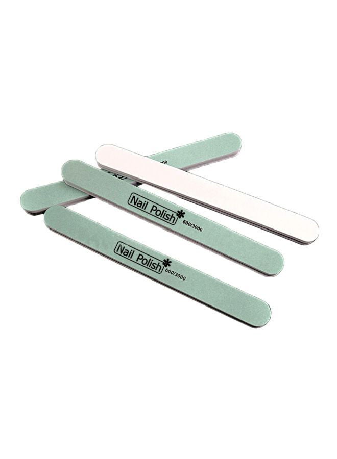 NIBEMINENT 4-Piece Polishing Nail Buffer Green - Image 1