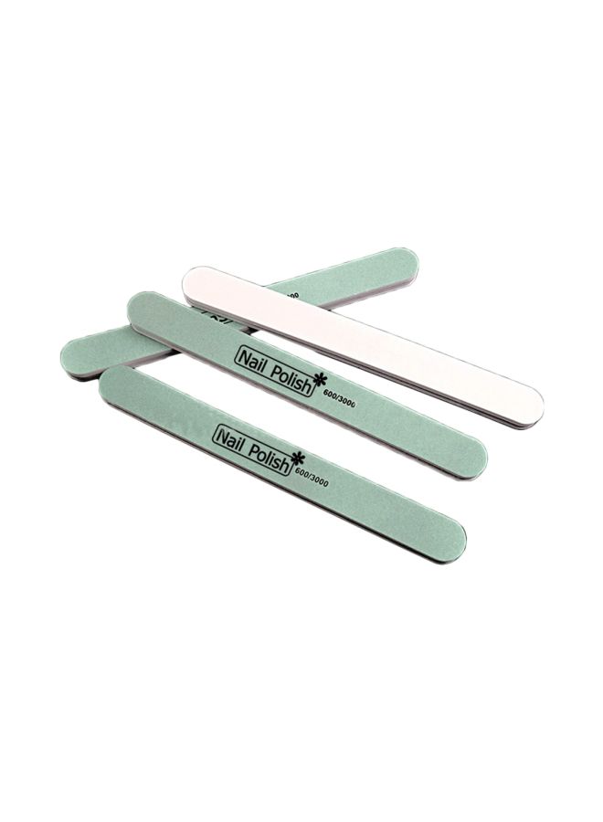 NIBEMINENT 4-Piece Polishing Nail Buffer Green - Image 4